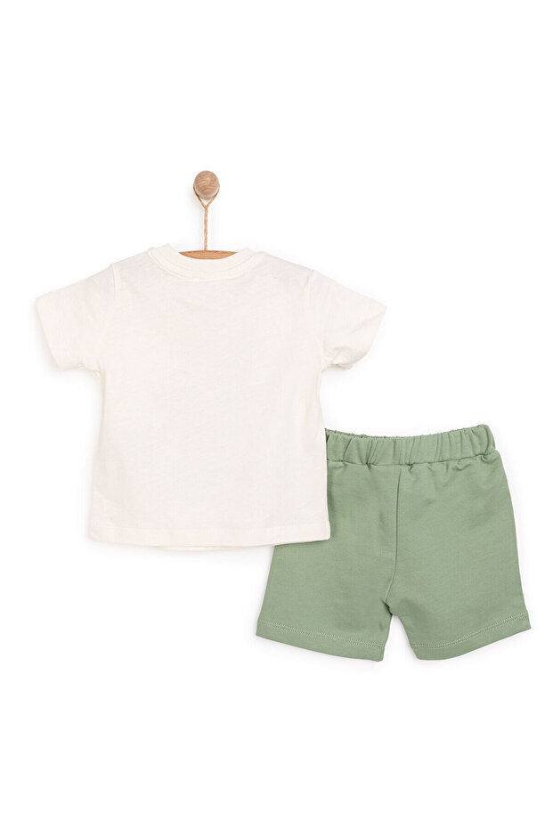 HelloBaby Varsity Erkek Tshirt-Şort Erkek Bebek - 2