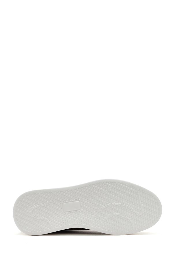 Erkek Taba Bağcıklı Kalın Tabanlı Deri Sneaker 25SFD612818 - 4