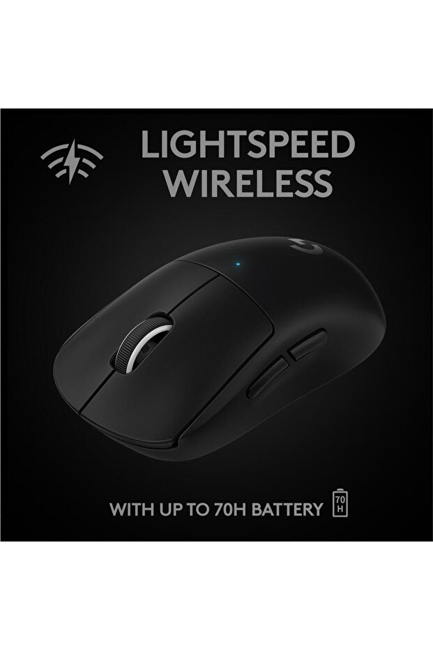 Mouse Pro X Super Light Wireless Negru - 8