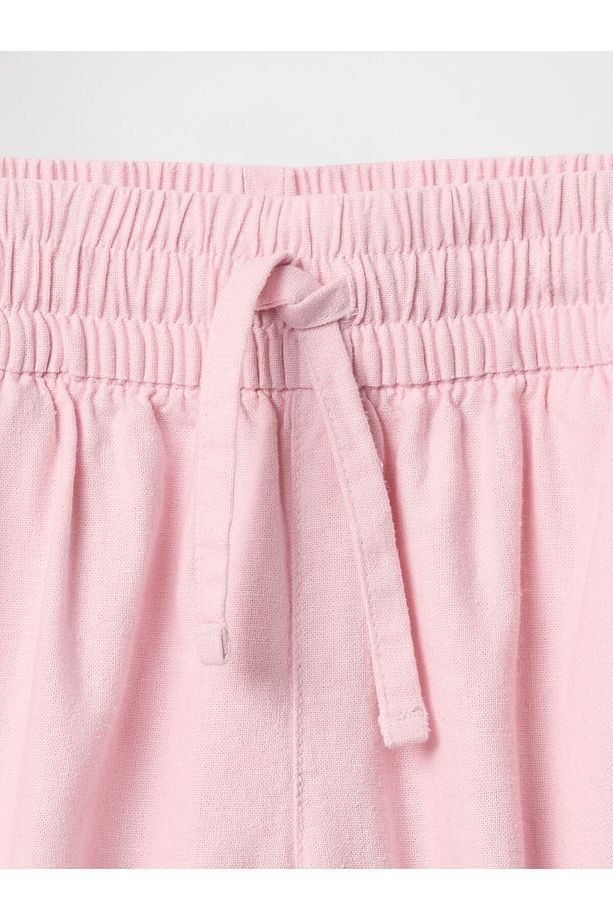 Kız Çocuk Pembe Bağcıklı Easy Şort - 2