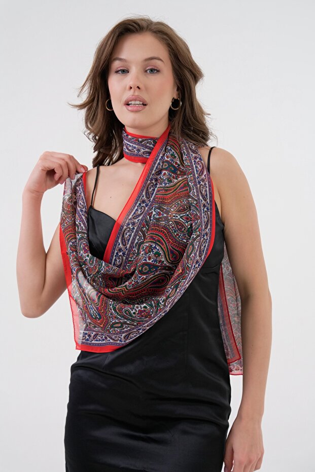 وشاح بنمط عرقي-KF002 - 5