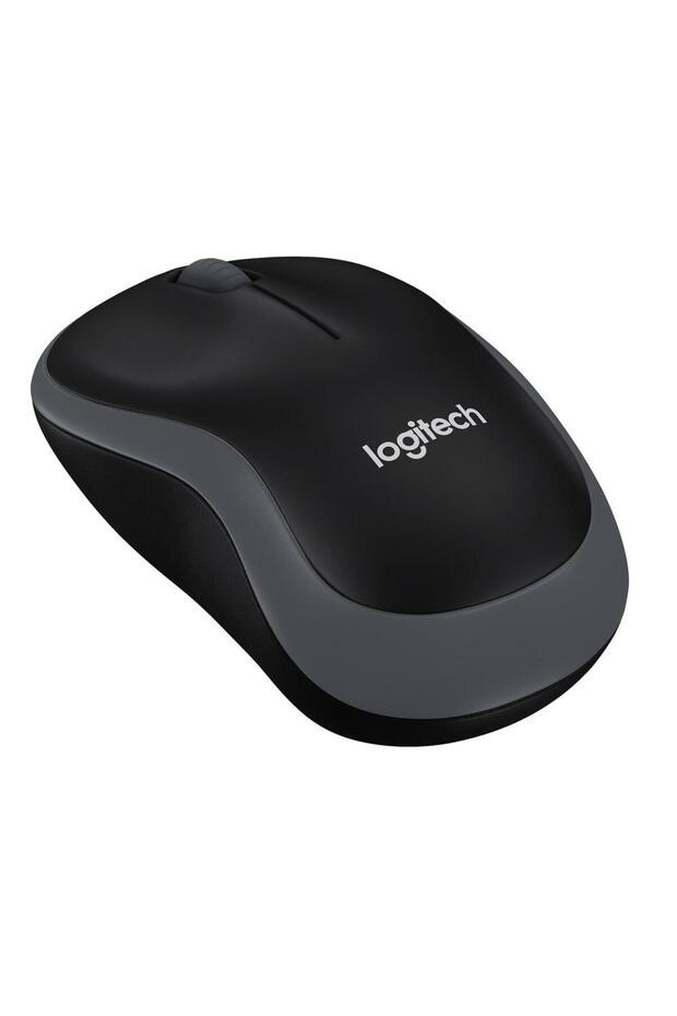 Mouse Optic Wireless Logitech M185, USB, 1000 DPI (Gri) - 2