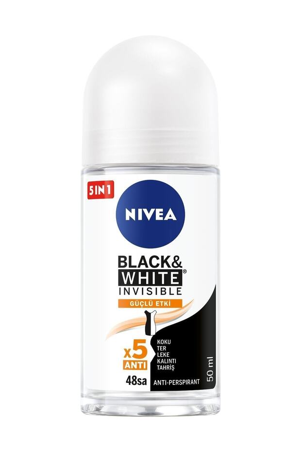 Kadın Roll-on Black & White Invisible Güçlü Etki 50 ml - 2