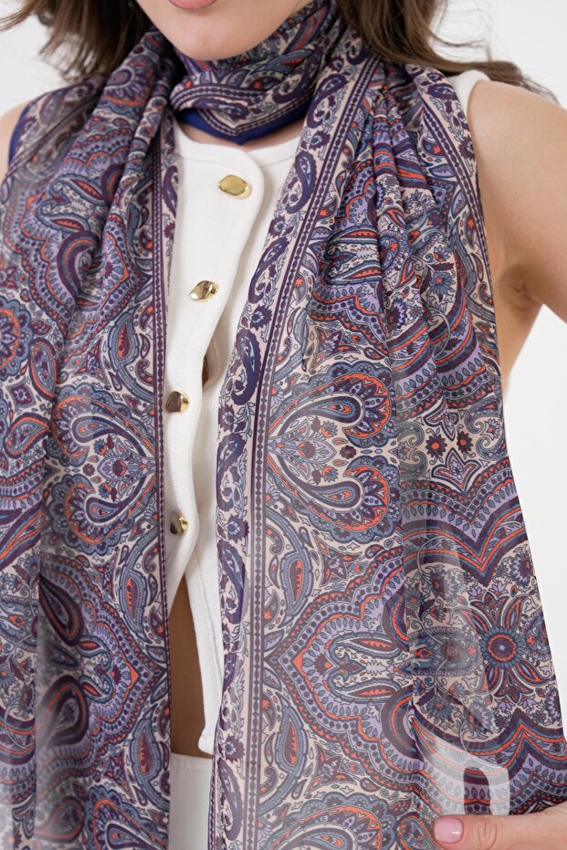 وشاح بنمط عرقي-KF002 - 2