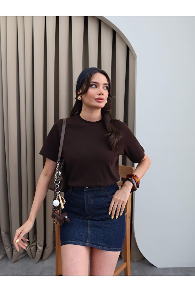 Lycra Crew Neck T-Shirt