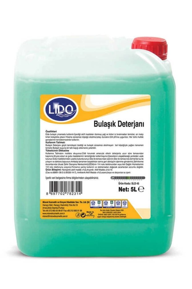 Bulaşık Deterjanı 5 Lt.