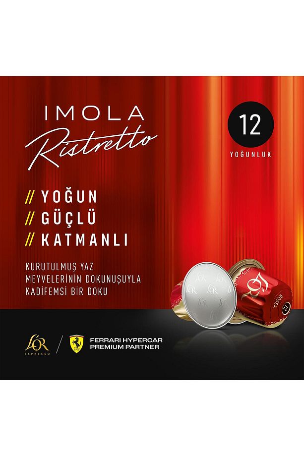 Imola Ristretto Nespresso Uyumlu Alüminyum Kapsül Kahve 20 Kapsül - 3