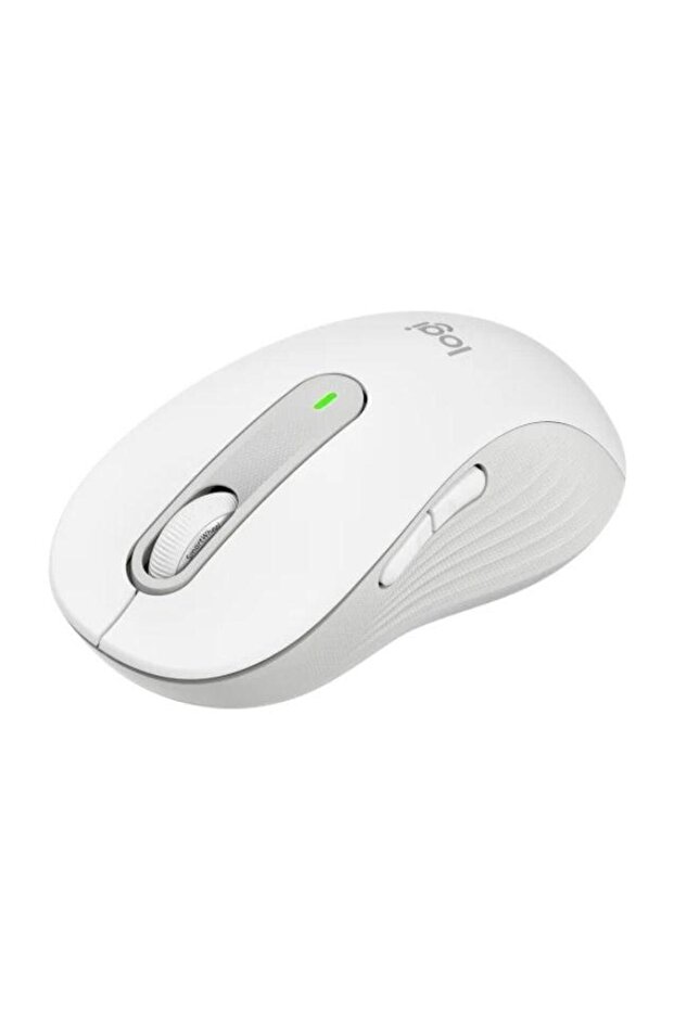 Logitech Signature M650 Left Wireless Mouse, USB, 4000 dpi, recommended for left-handed users (White) - 2