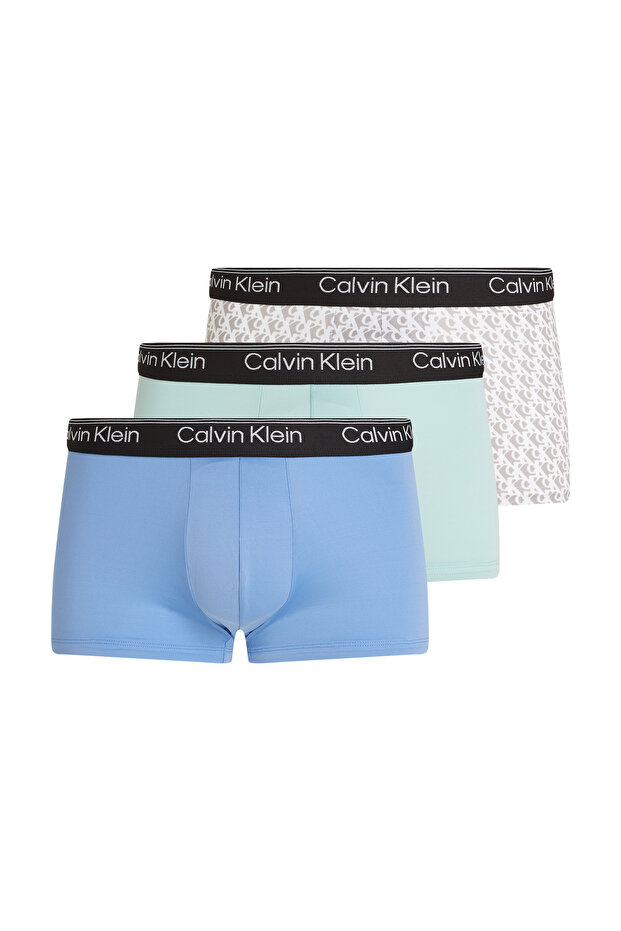 Calvin Klein Men Multicolored Pack of 3 Low Rise Trunks - 5