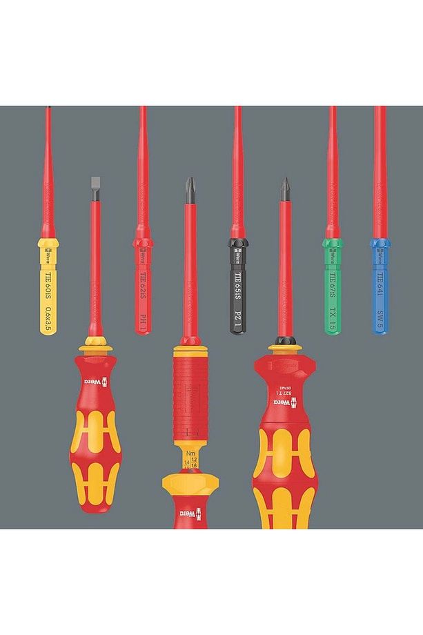 KraftForm Kompact VDE 17 Parça 1000 Volt İzoleli Tornavida Takımı (05006612001) - 8
