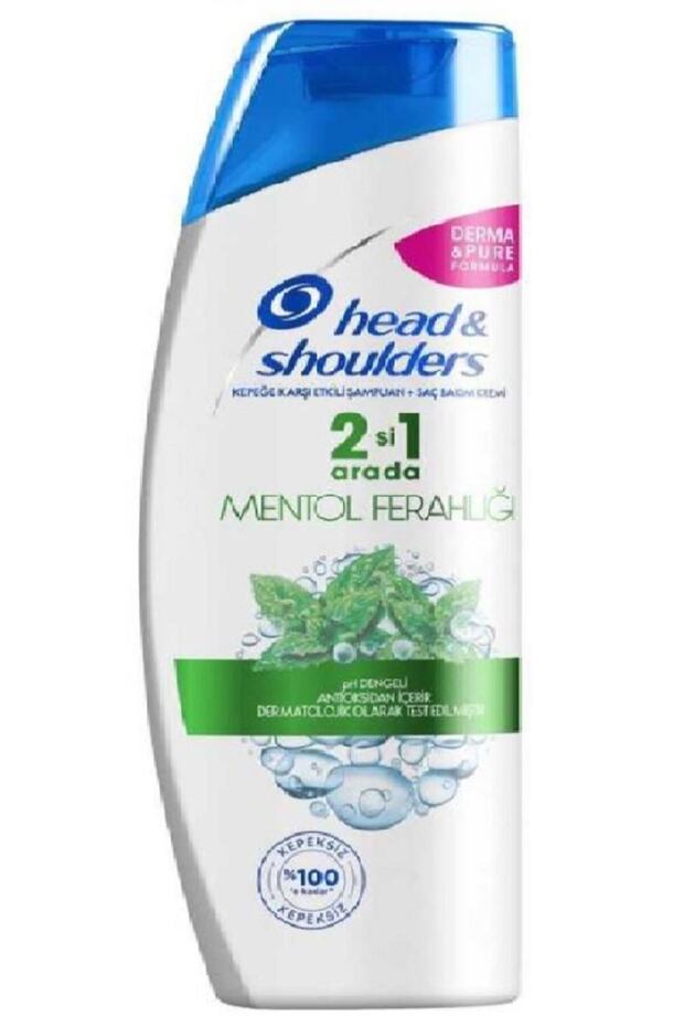 Head & Shoulders Şampuan 2-1 Mentol 72 Saat - 1