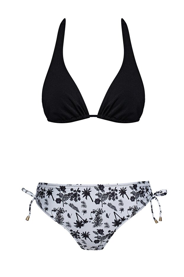 Kalın Askılı Üçgen Bikini Takım - 1