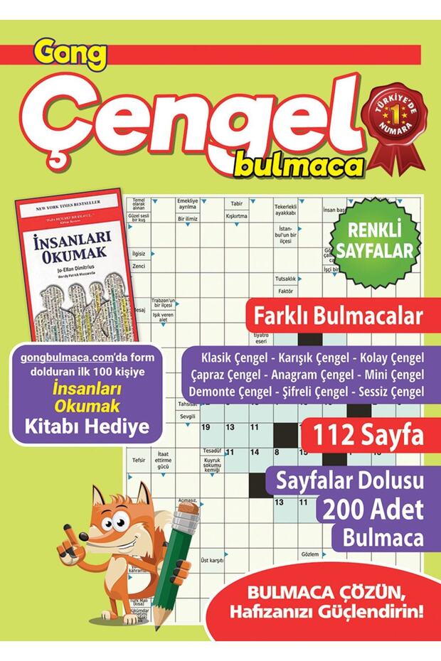 Çengel Bulmaca 012 - 1