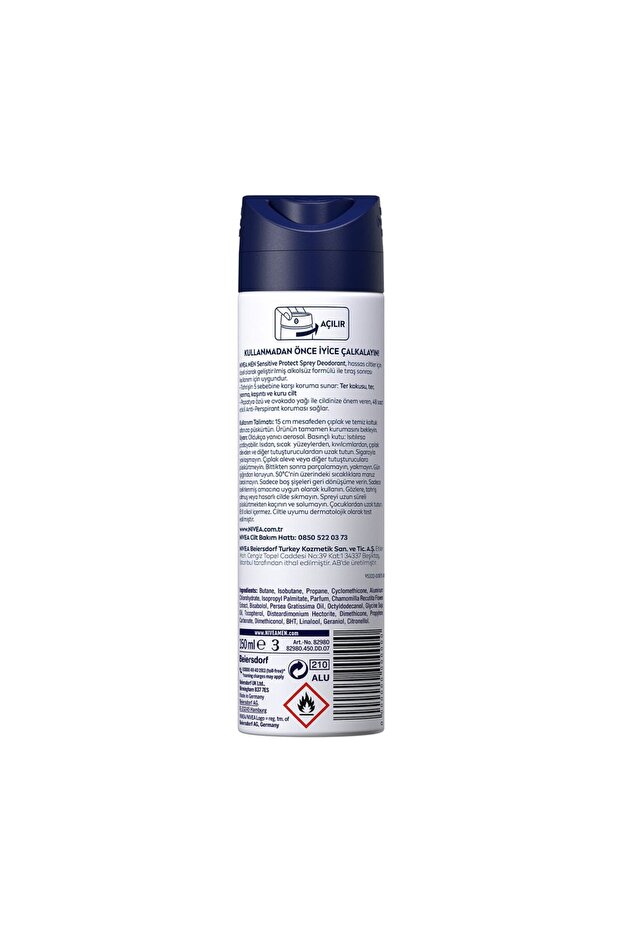 Deodorant Erkek 150ml Sensitive Protect - 2