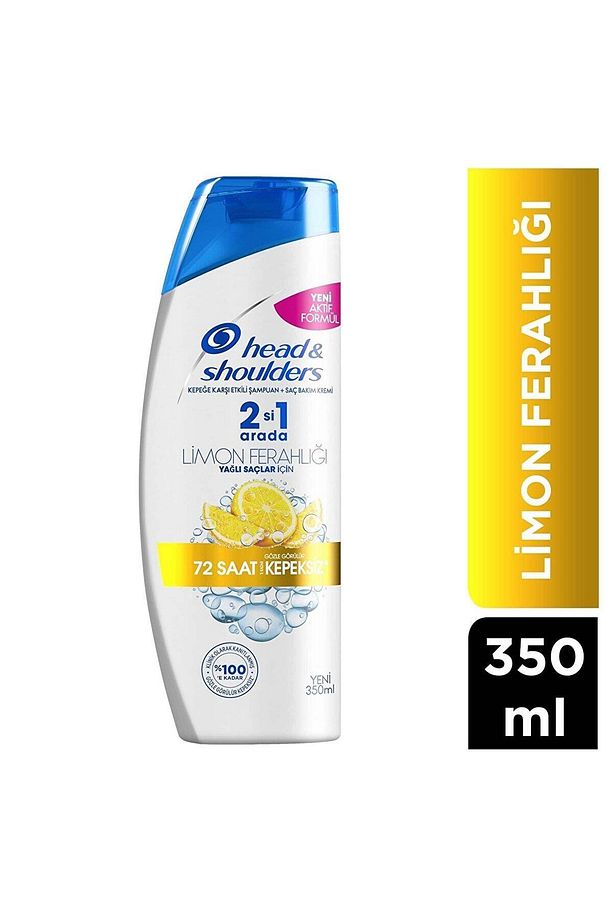 Head Shoulders Şampuan Limon Ferahlığı 2 Si 1 Arada 350 ml - 1
