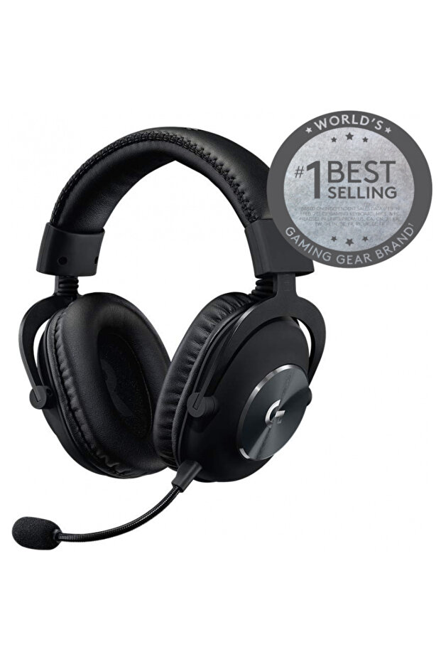 Logitech G PRO X Gaming Headset, BLUE VO!CE function, Microphone (Black) - 1