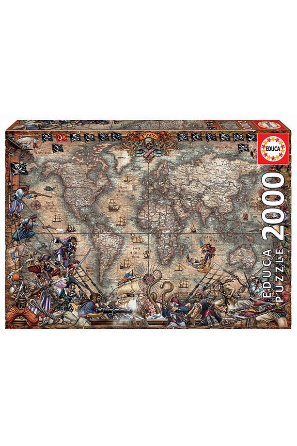 Puzzle Pırates Map 2000 Parça Puzzle - 2