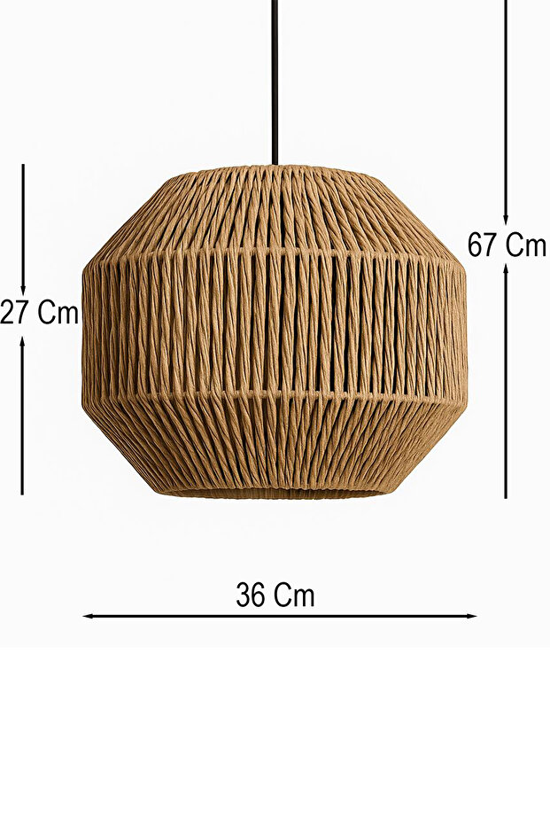 Ravani Handmade Tekli Sarkıt Avize - 3