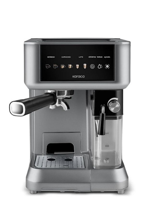 MyCaffe Barista S10 Entegre Süt Hazneli Otomatik Espresso Latte ve Cappuccino Mak. GalaxyGrey - 3