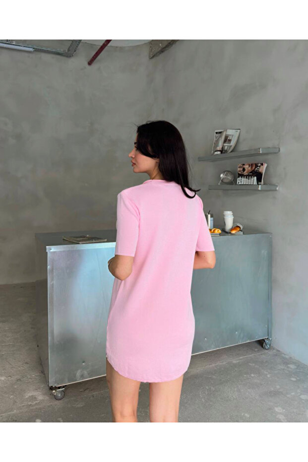 Mini rochie moale din fire rece - 4