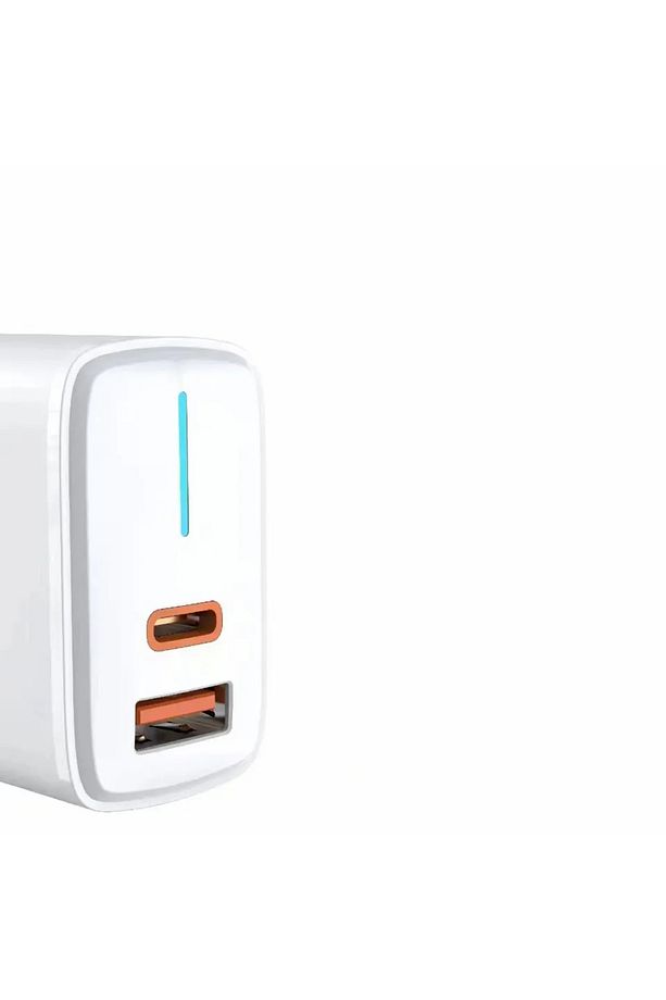 Samsung Galaxy A50 / A51 / A52 / A53 / A54 / A55 Uyumlu Voltigo Duo 45W Şarj Adaptörü - 3