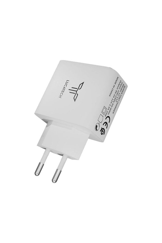Samsung Galaxy A50 / A51 / A52 / A53 / A54 / A55 Uyumlu Voltigo Duo 45W Şarj Adaptörü - 5