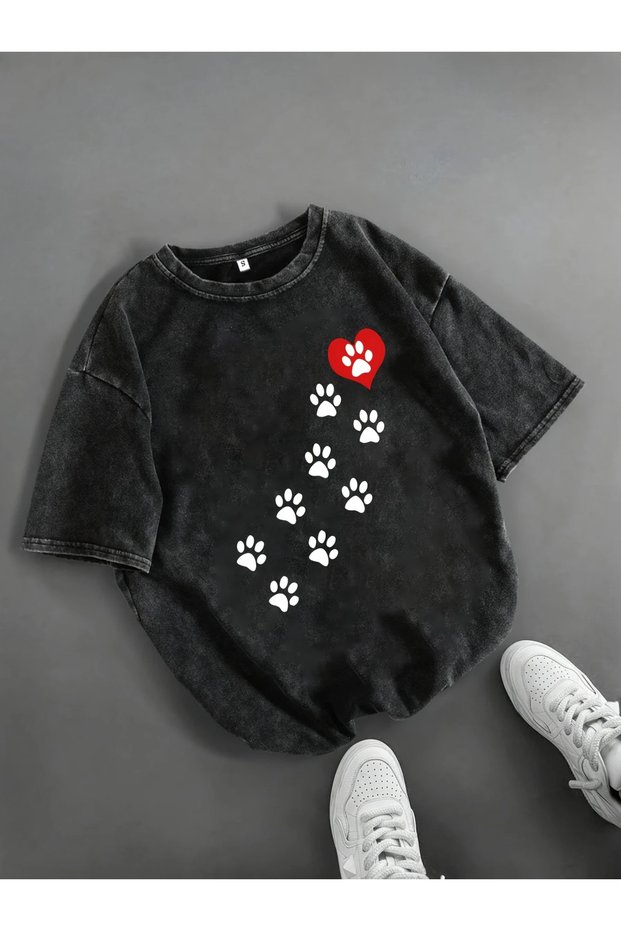 Women's Print Casual Short Sleeve Round Neck T-Shirt - Spring/Summer Fashion,
