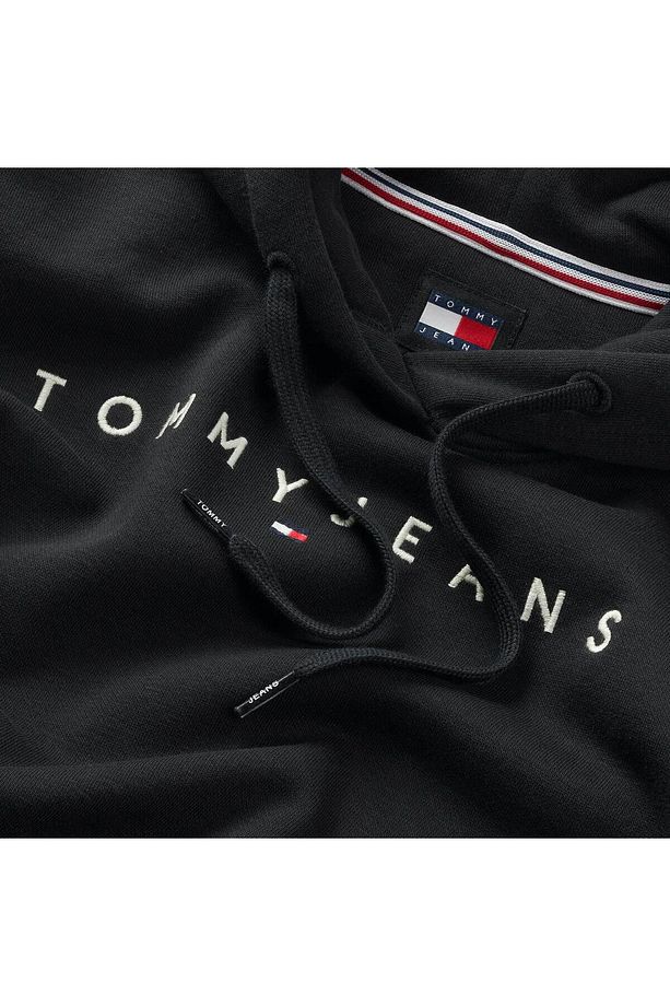 TOMMY JEANS KADIN REG LINEAR KAPÜŞONLU SWEATSHIRT - 5
