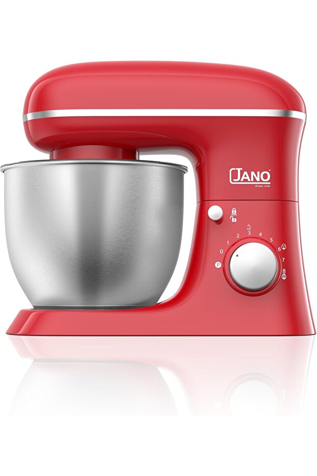 خلاط قائم سعة 5 لتر وقوة 1300 وات مع تحكم احترافي بـ 8 سرعات ووظيفة نبضية ووعاء قابل للإزالة JN02204 من - 1