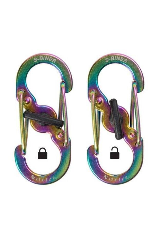S-Biner MicroLock Karabina 2li Paket - 1
