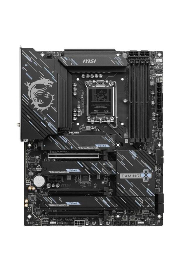 Placa de baza MSI Z890 GAMING PLUS WIFI, DDR5, ATX, LGA 1851, Intel Z890 - 1