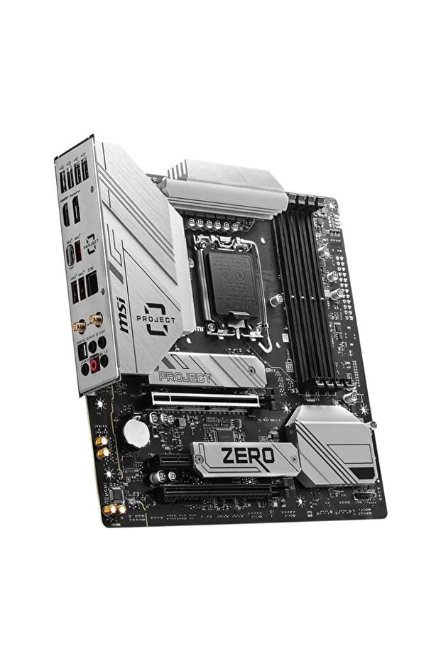 Placa de baza MSI B760M PROJECT ZERO, Intel B760, LGA 1700, mATX - 4