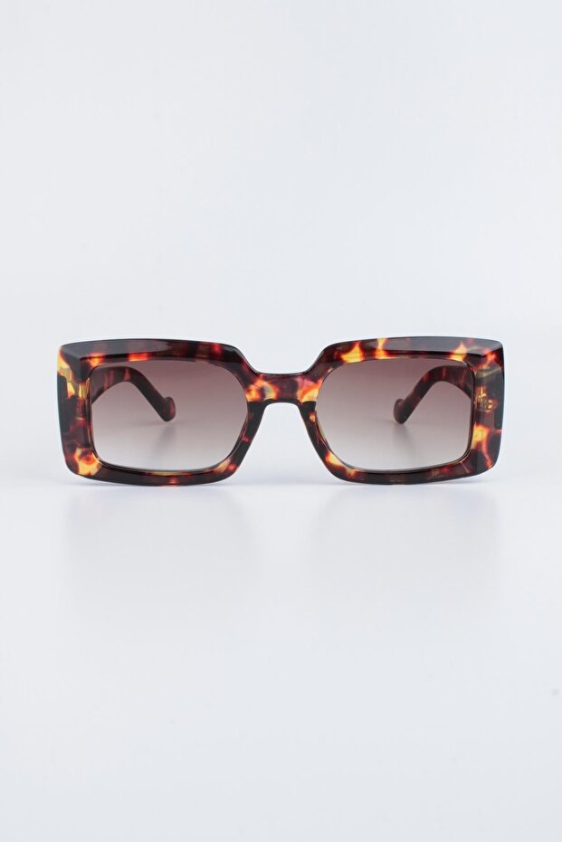 Women's Leopard Uv 400 Protection Sunglasses 23Sm10525R02