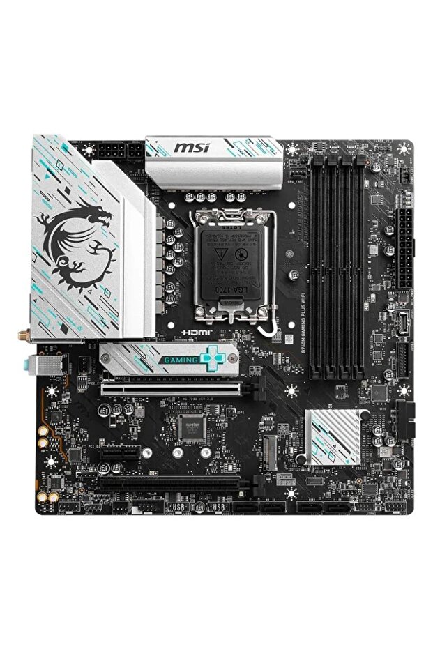 Placa de baza MSI B760M GAMING PLUS WIFI, DDR5, LGA 1700, Intel B760 - 1
