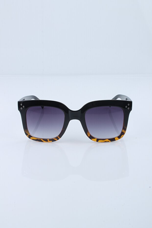 Black Leopard Uv400 Women's Sunglasses Mrt22Sm94463
