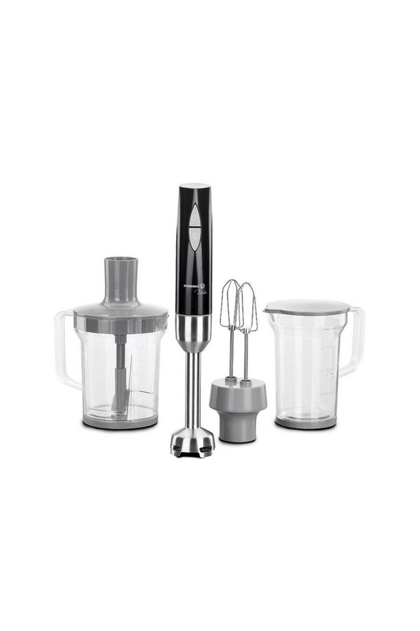 Siyah Vertex Mega Blender Seti Inox A445 - 1