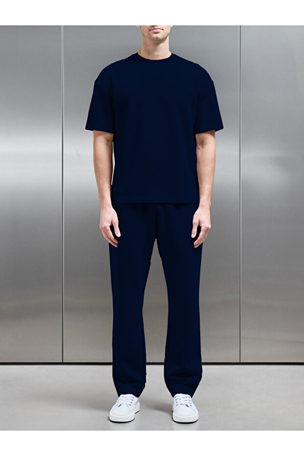 Men's Basic Combed Cotton Bottom Top Set - 1