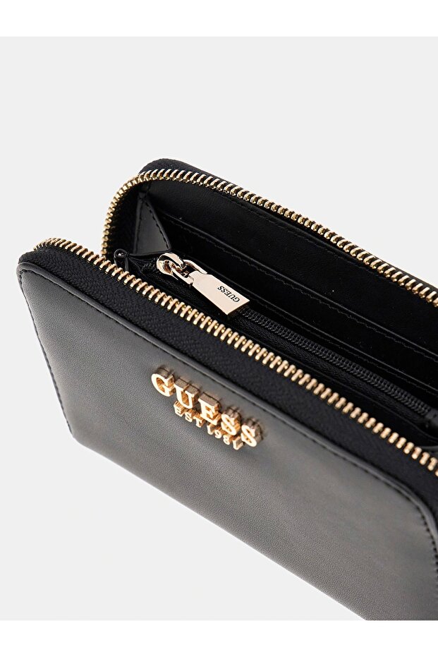 LAUREL SLG MEDIUM ZIP AROUND Kadın Siyah Cüzdan SWVC8500140-BLA - 4