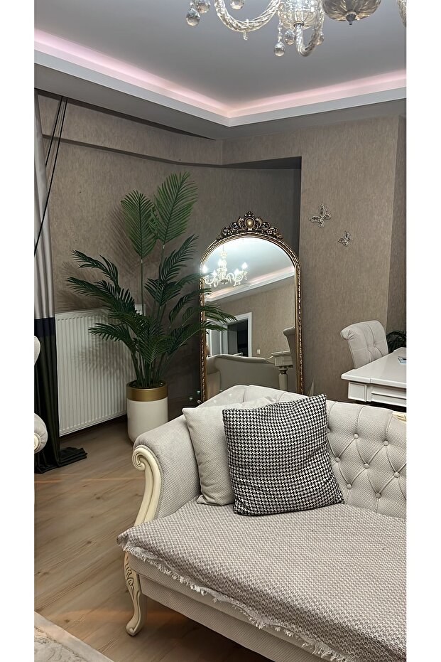 Yapay Cıcek Uygula Yapay Ağaç 210 Cm 18 Yaprak Areka - 2