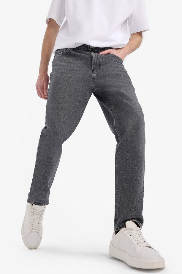 %100 Pamuk 90's Slim Fit Dar Kalıp Yüksek Bel Dar Paça Jean Pantolon D9332ax25sp - 7