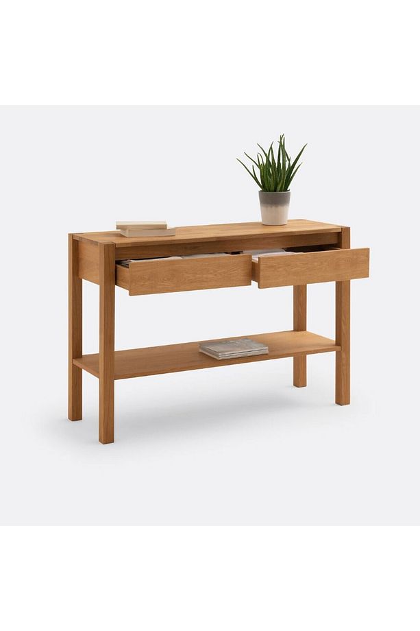 Ahşap Çift Çekmeceli Modern Dresuar - 4