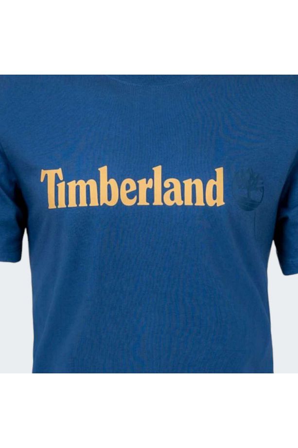 Kennebec Rıver Linear Logo Short Sleeve Erkek Lacivert Tshirt Tb0a5upq2881 - 3