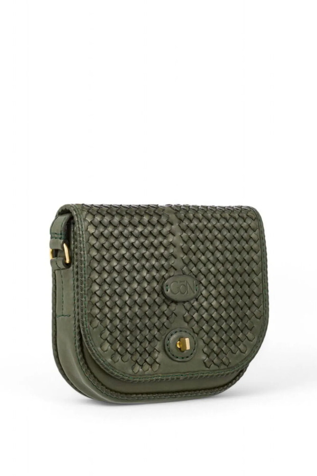 Handmade Deri Postacı Çanta (Mol) - 2