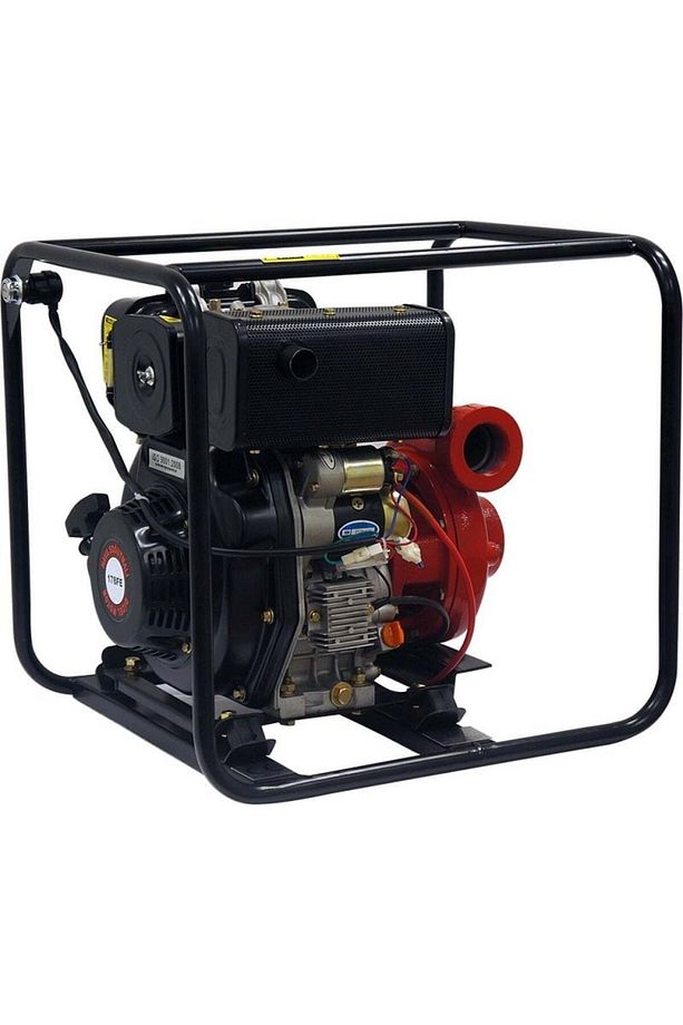 Pa-hp50dıe Su Motoru Dizel Marşlı 6.7hp 2'' Salyangoz Yüksek Basınçlı - 3
