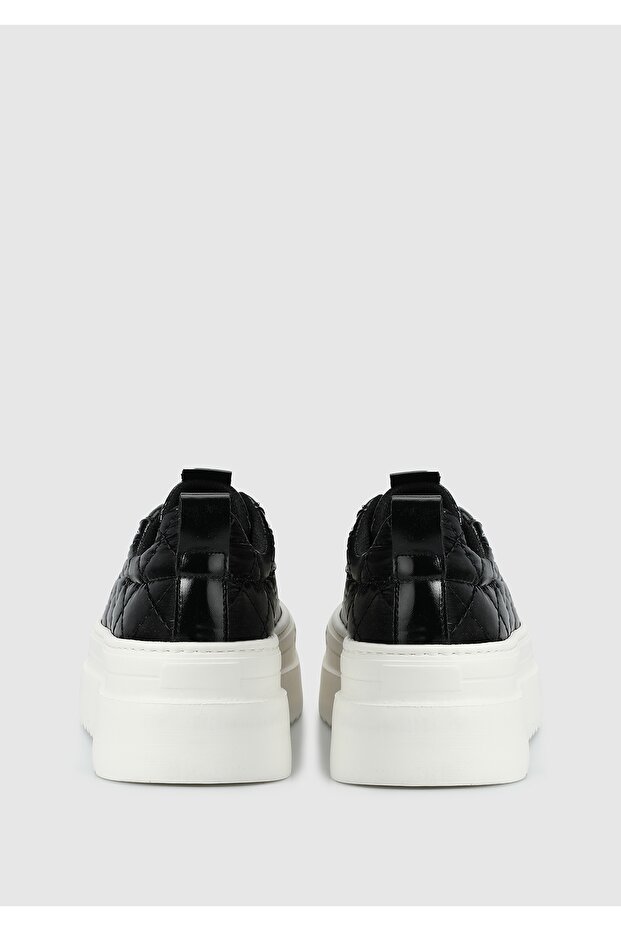 Siyah Kadın Sneaker - 4