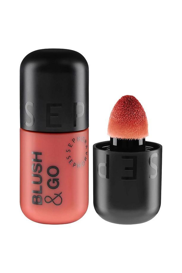 Blush & Go-Yoğun Pigmentli Mat Bitişli Likit Allık 7ML - 1
