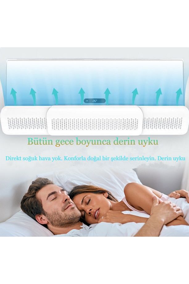 Evrensel Ayarlanabilir Klima Hava Yönlendirici Aparat Split Tipi Rüzgar Deflektörü Klima Siperliği - 8