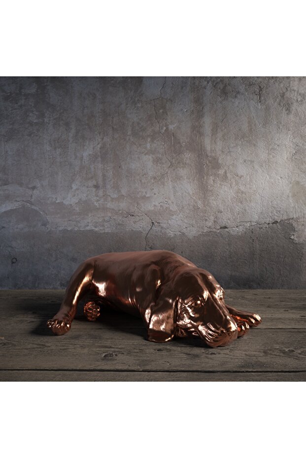 Bronz Beagle 3d Figür