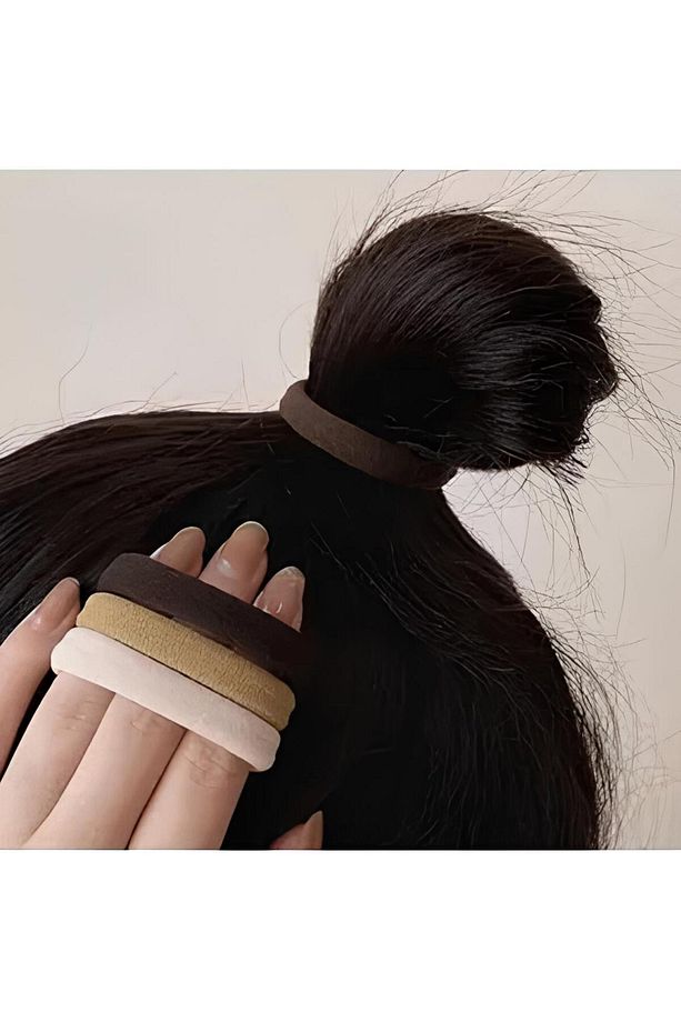 Kadın 50 Adet Lastik + 4 Adet Xl Mandal Toka - 3