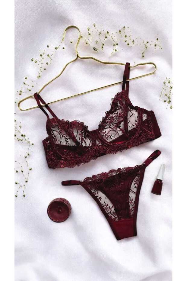 Dantelli bralet takım - 1